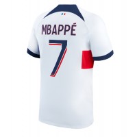 Paris Saint-Germain Kylian Mbappe #7 Vonkajší futbalový dres 2023-24 Krátky Rukáv
